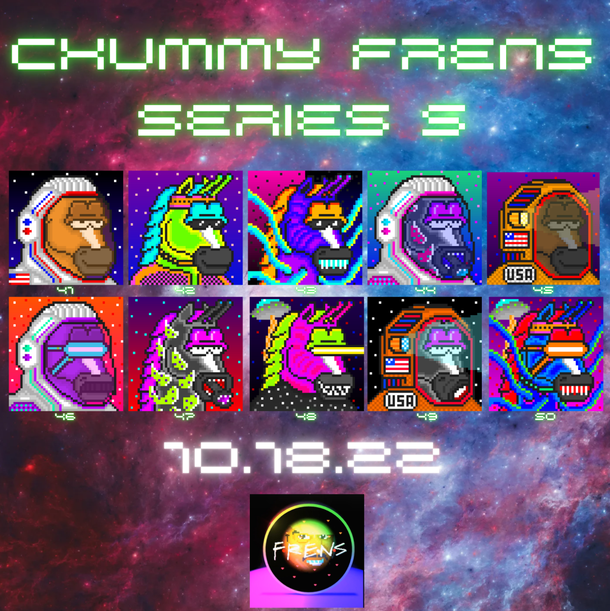 CHUMMY FRENS SERIES 5&nbsp;🌌